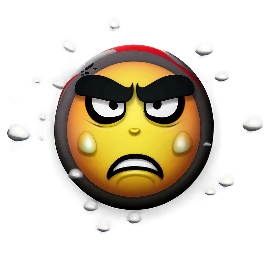 3d Angry Emoji Png 85 PNG image