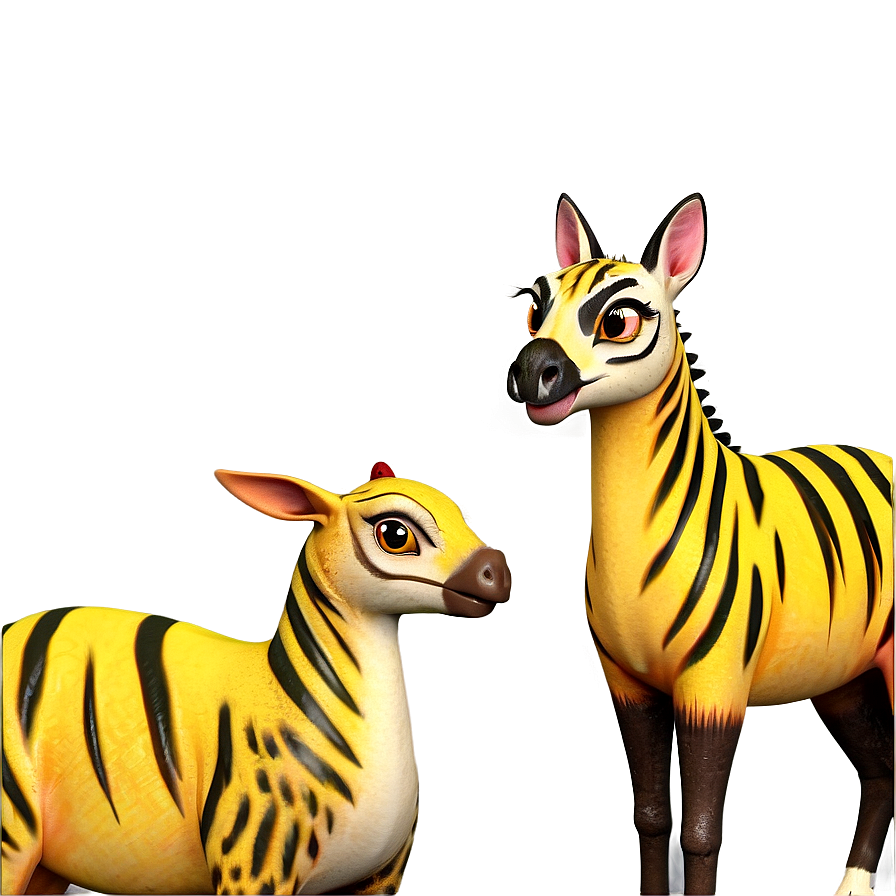 3d Animal Characters Png 05212024 PNG image