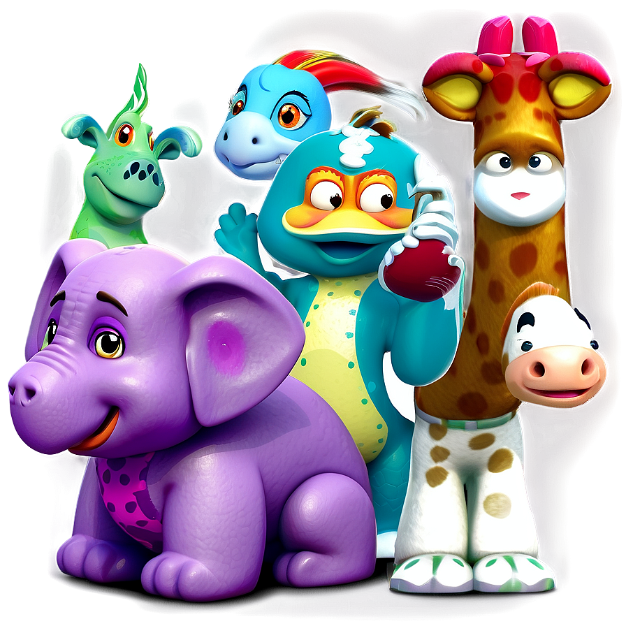 3d Animal Characters Png Egg2 PNG image