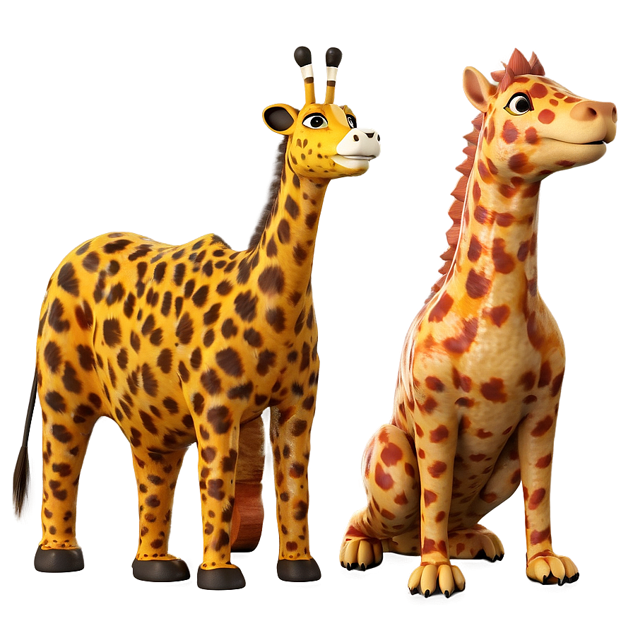 3d Animal Characters Png Vsh61 PNG image