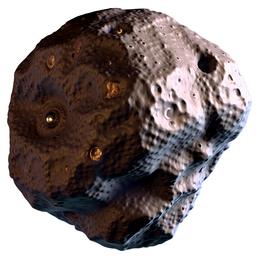 3d Asteroid Model Png 36 PNG image