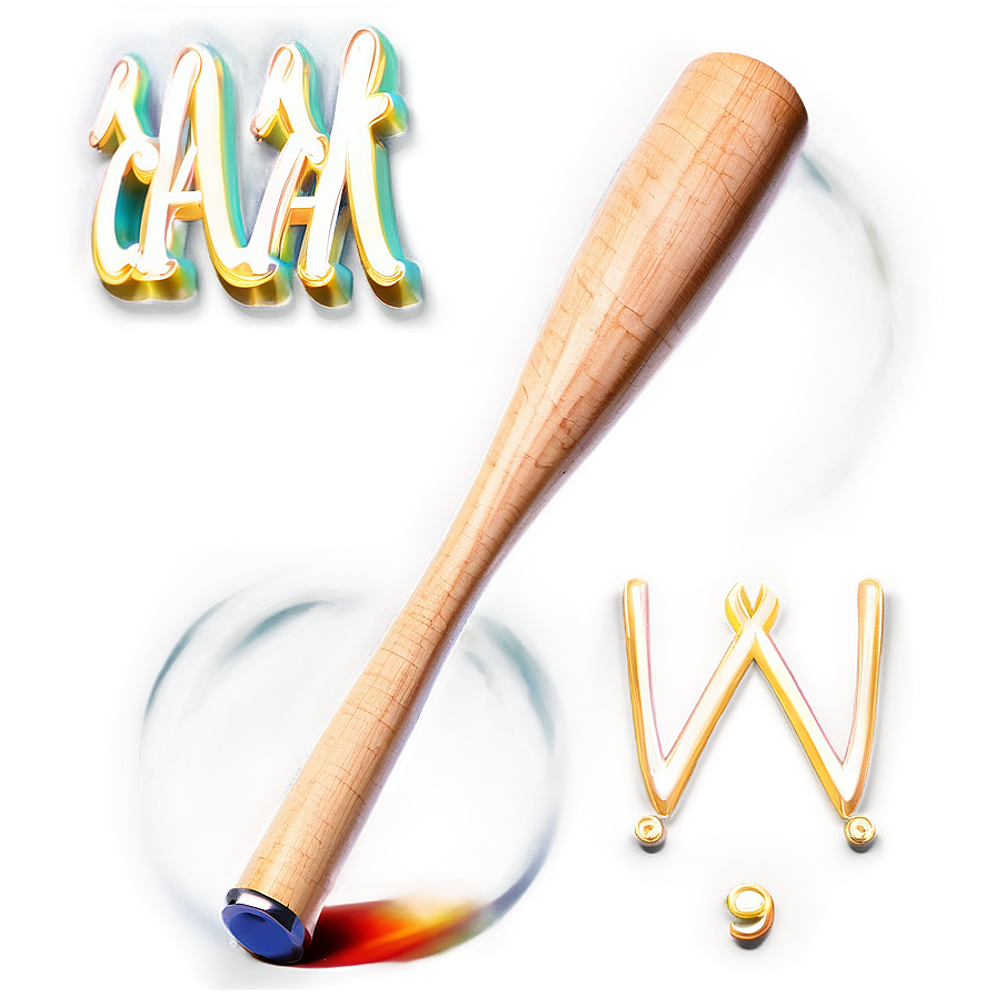 3d Baseball Bat Png 05242024 PNG image