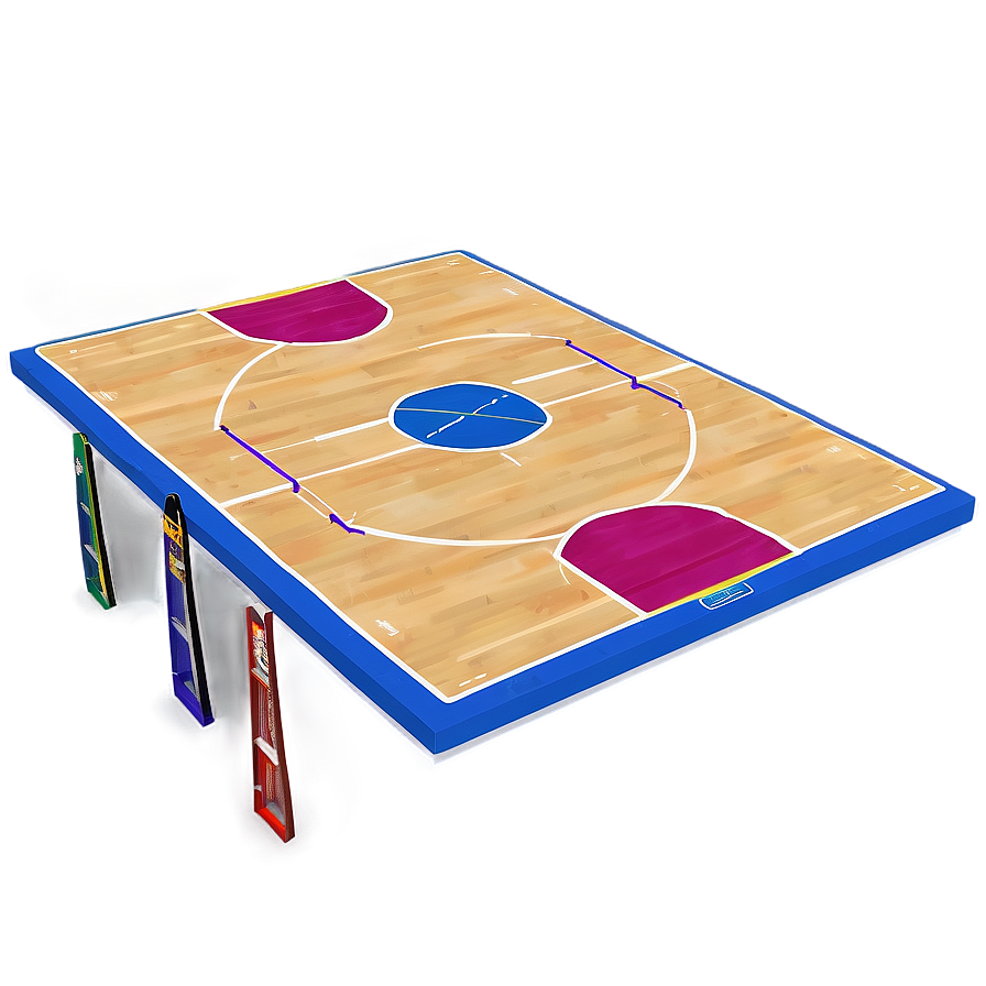 3d Basketball Court Png 3 PNG image