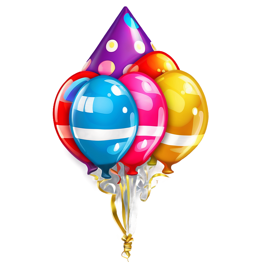 3d Birthday Balloon Png 06272024 PNG image