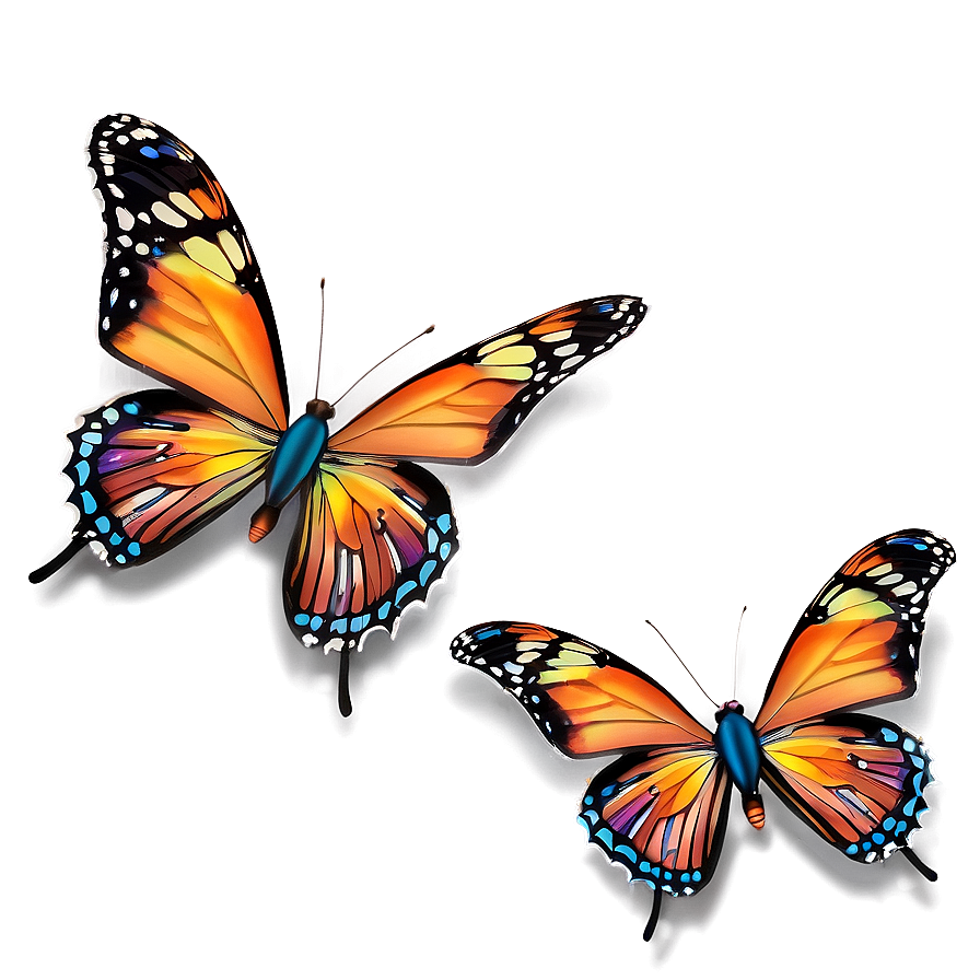 3d Butterfly Png 06262024 PNG image