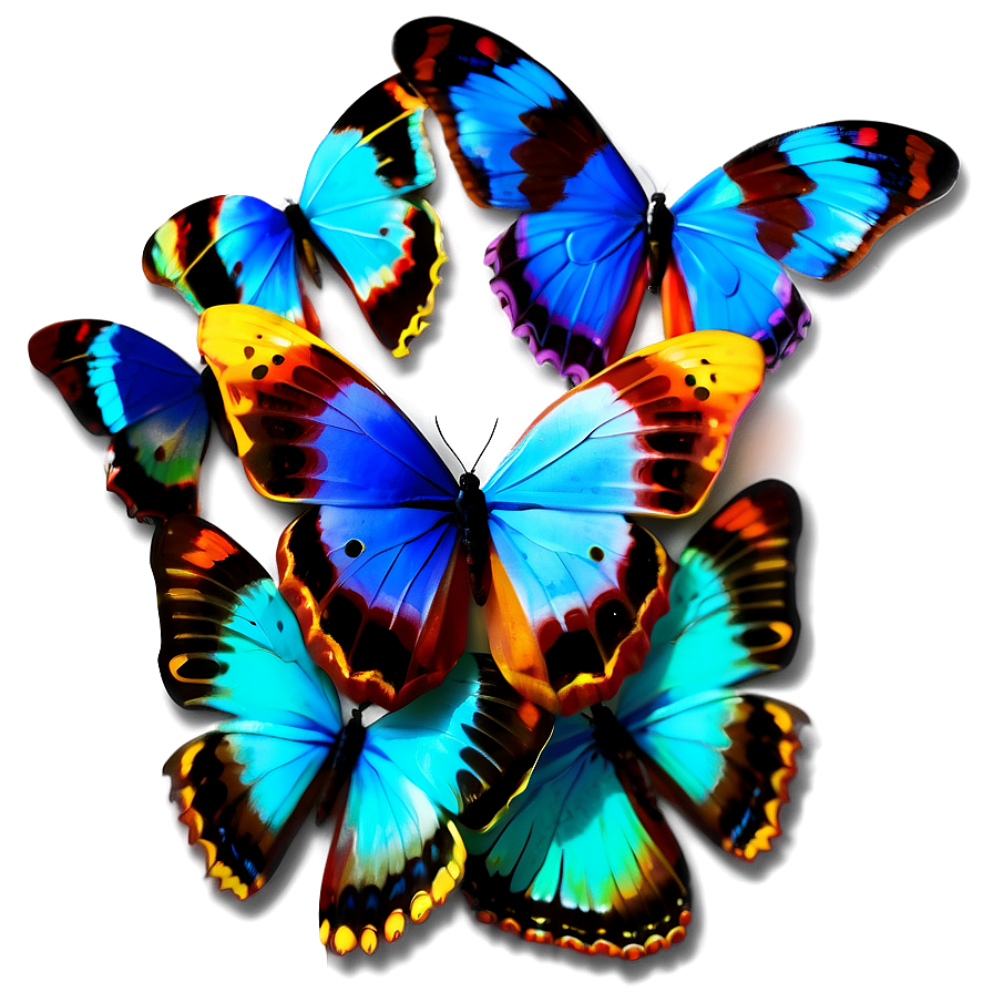 3d Butterfly Png Fnb PNG image