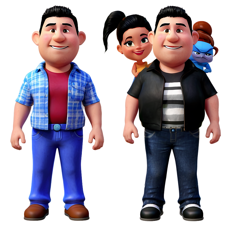 3d Cartoon Figures Png 19 PNG image