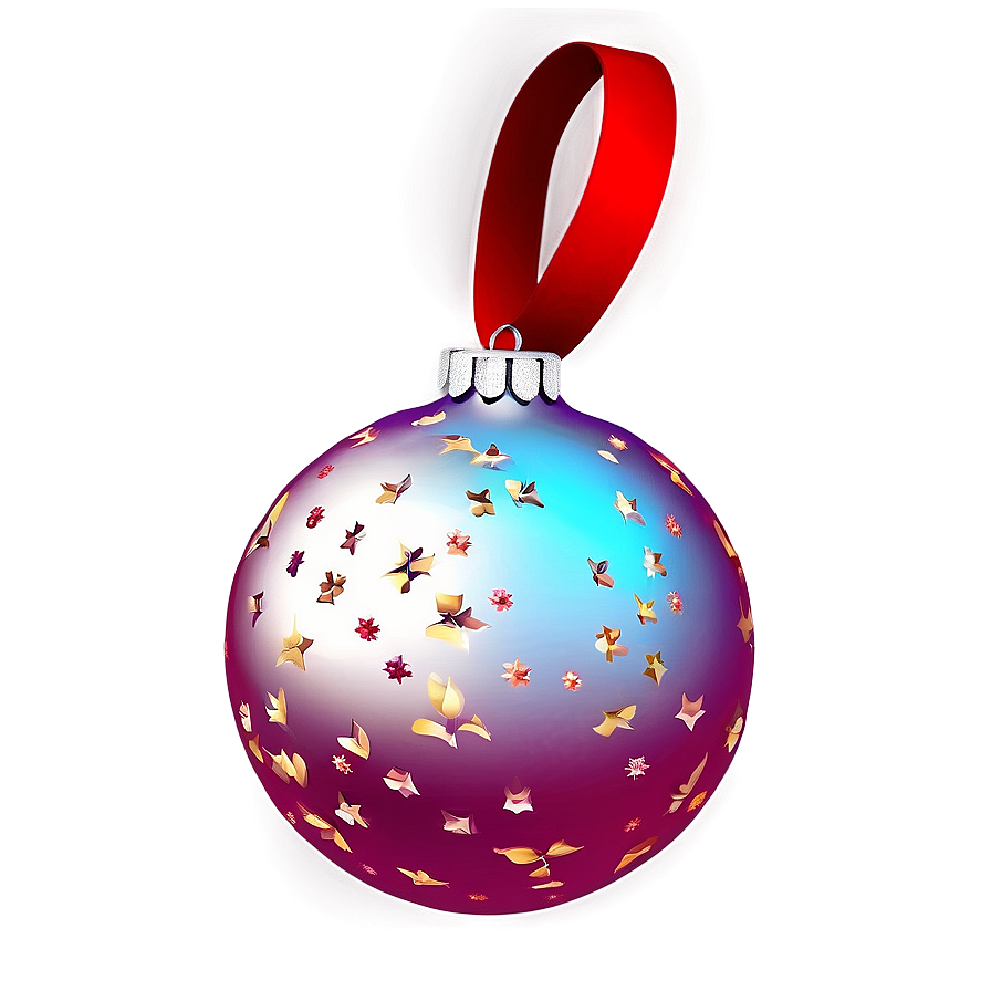 3d Christmas Ornaments Png Hbb PNG image