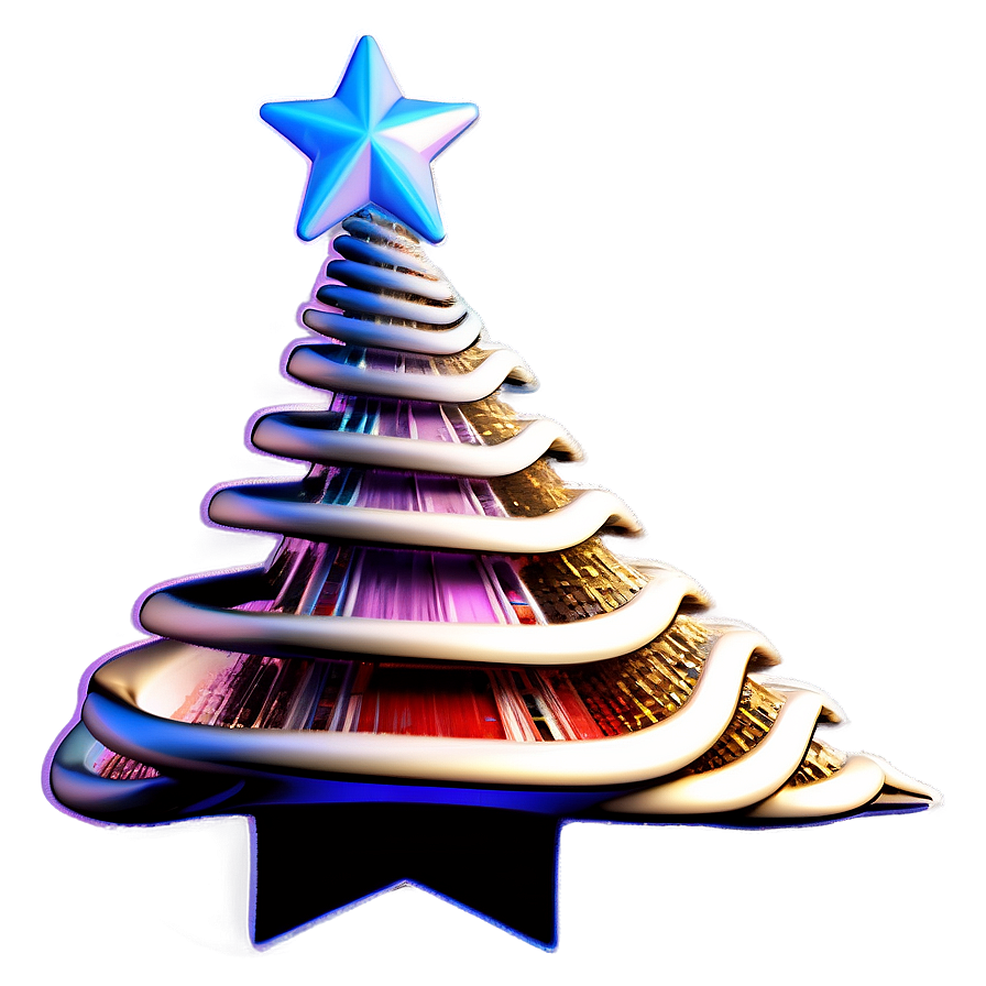 3d Christmas Tree Star Png 89 PNG image