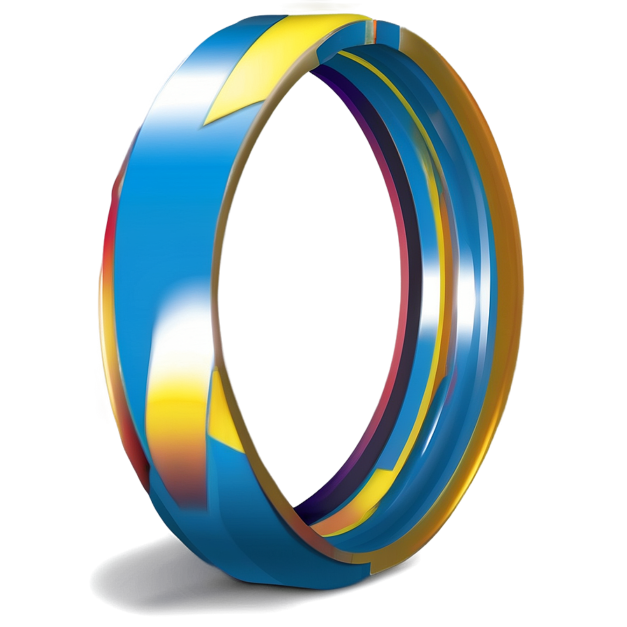 3d Circle C PNG image