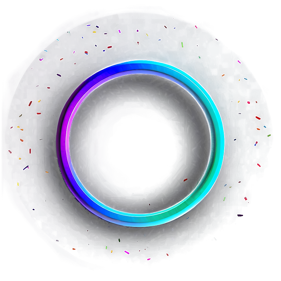 3d Circle In Vibrant Colors Png Xsy PNG image