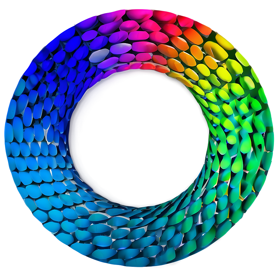 3d Circle With Gradient Fill Png Hbn34 PNG image