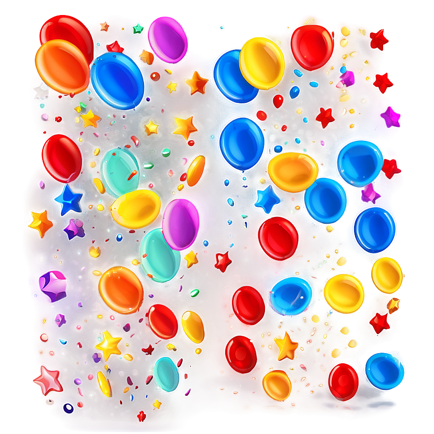 3d Confetti Png 33 PNG image