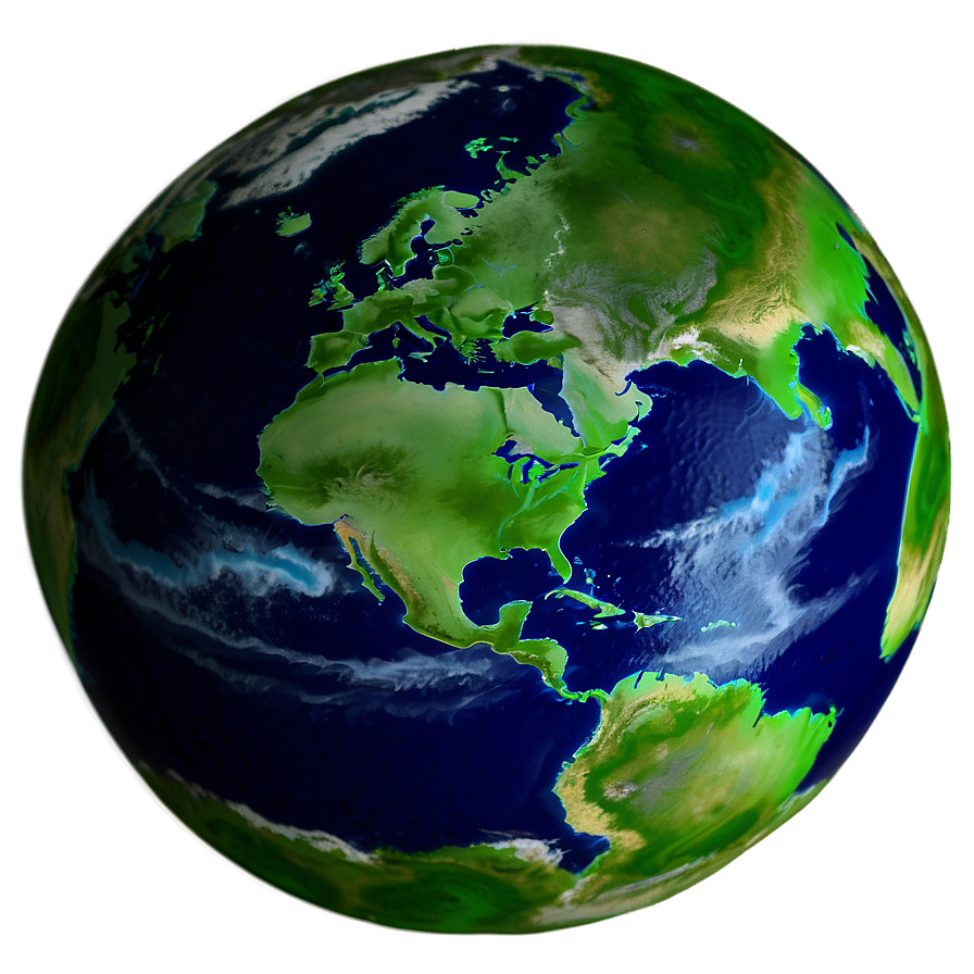 3d Earth For Digital Content Png 06292024 PNG image