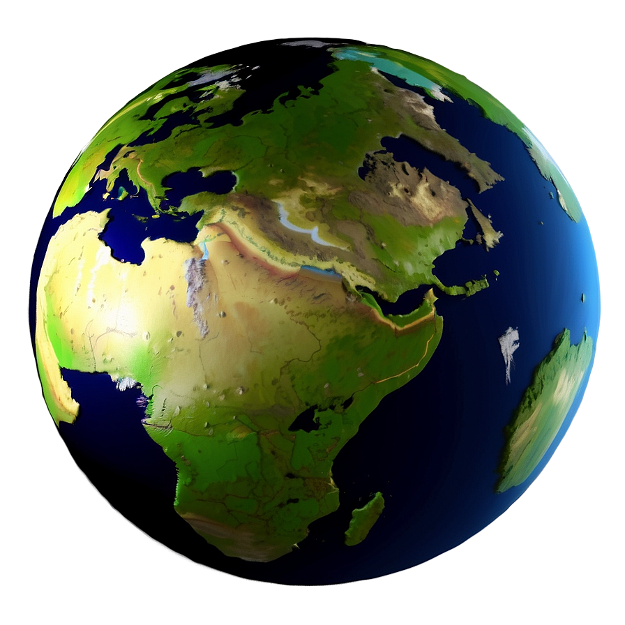 3d Earth For Environmental Projects Png Cna12 PNG image