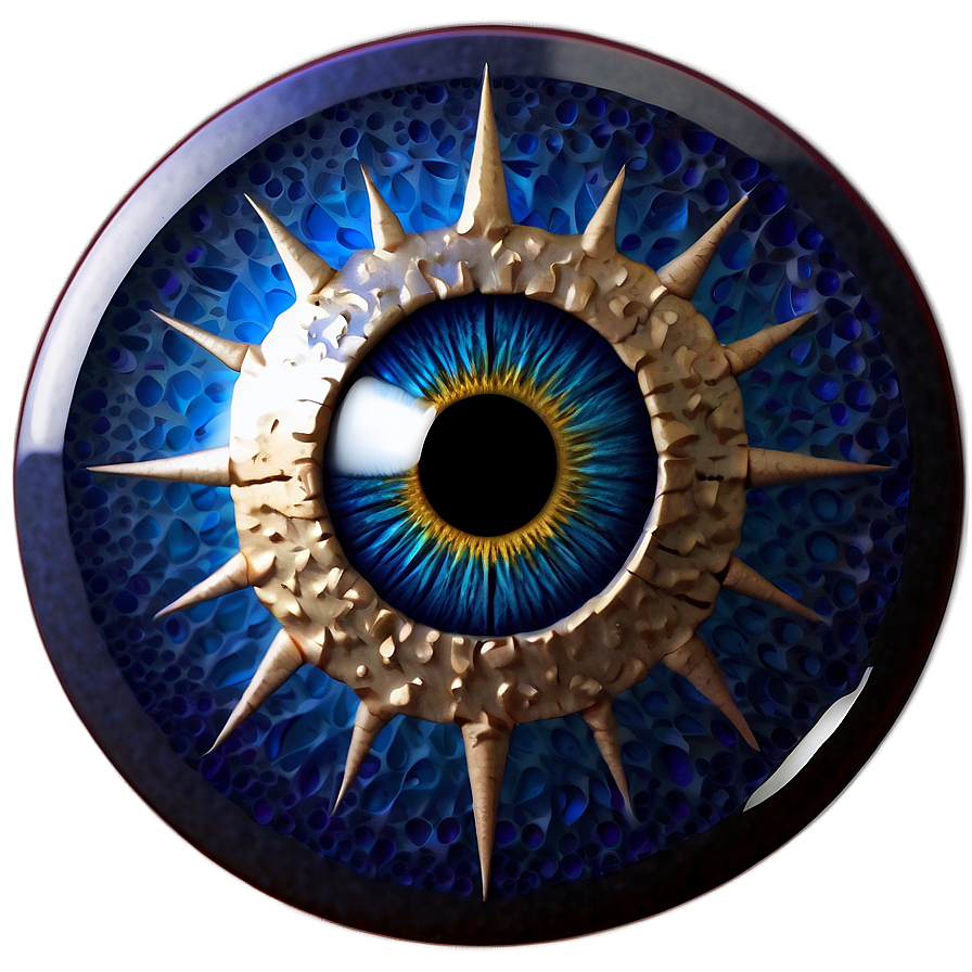 3d Evil Eye Png Obl56 PNG image