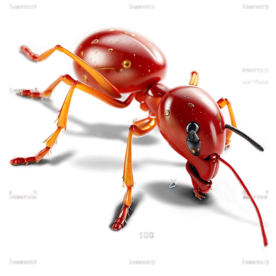 3d Fire Ant Graphic Png Lpe2 PNG image