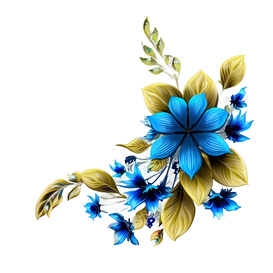 3d Floral Texture Png Qyn PNG image