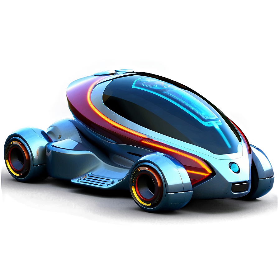 3d Futuristic Vehicles Png 5 PNG image