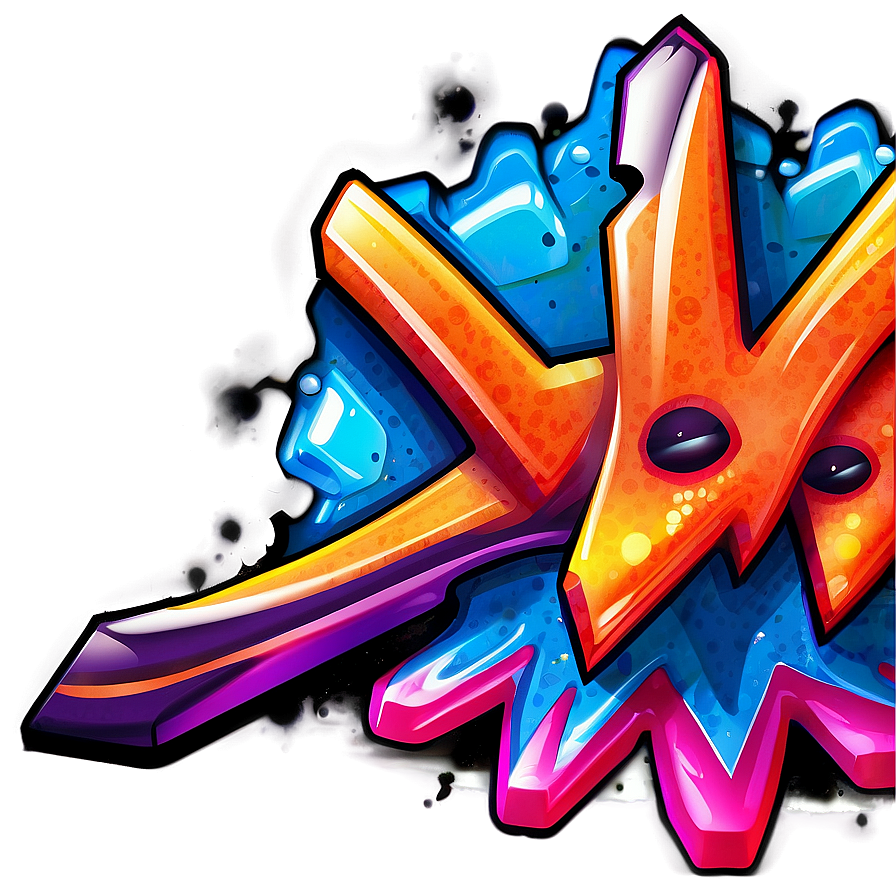 3d Graffiti Png 95 PNG image