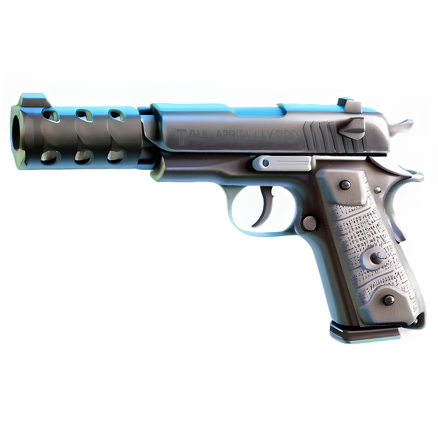 3d Gun Transparent Png 05252024 PNG image