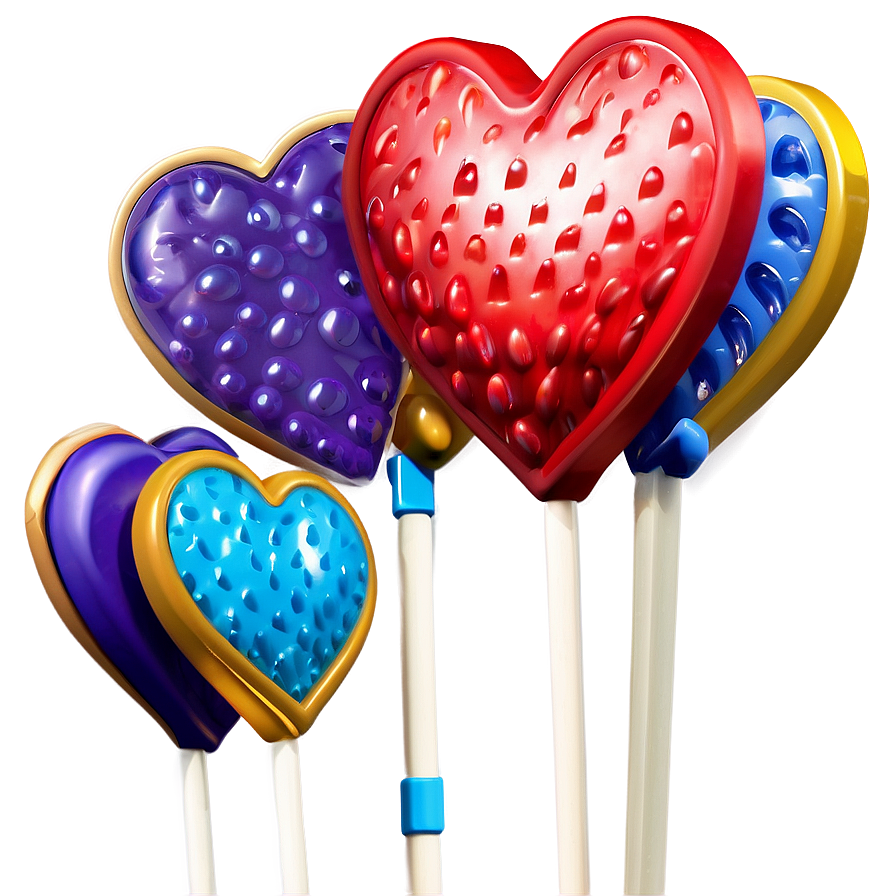 3d Heart Candy Png Xqy61 PNG image