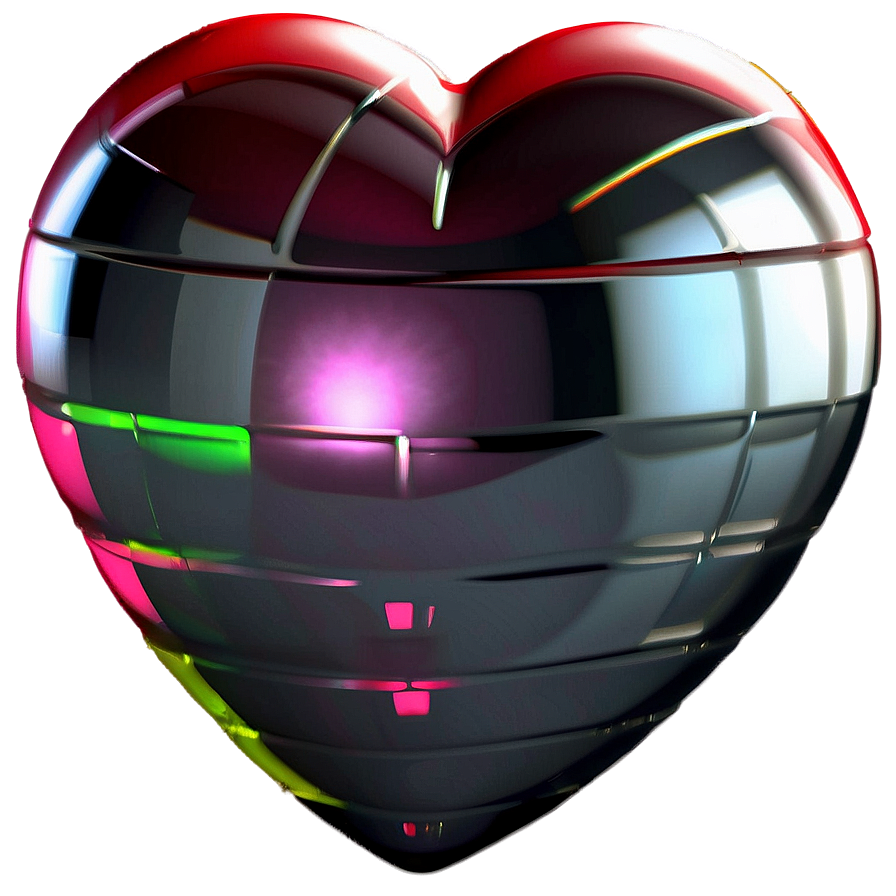 3d Heart Icon Png 9 PNG image