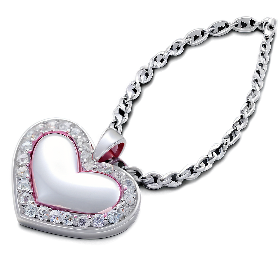 3d Heart Pendant Png 79 PNG image