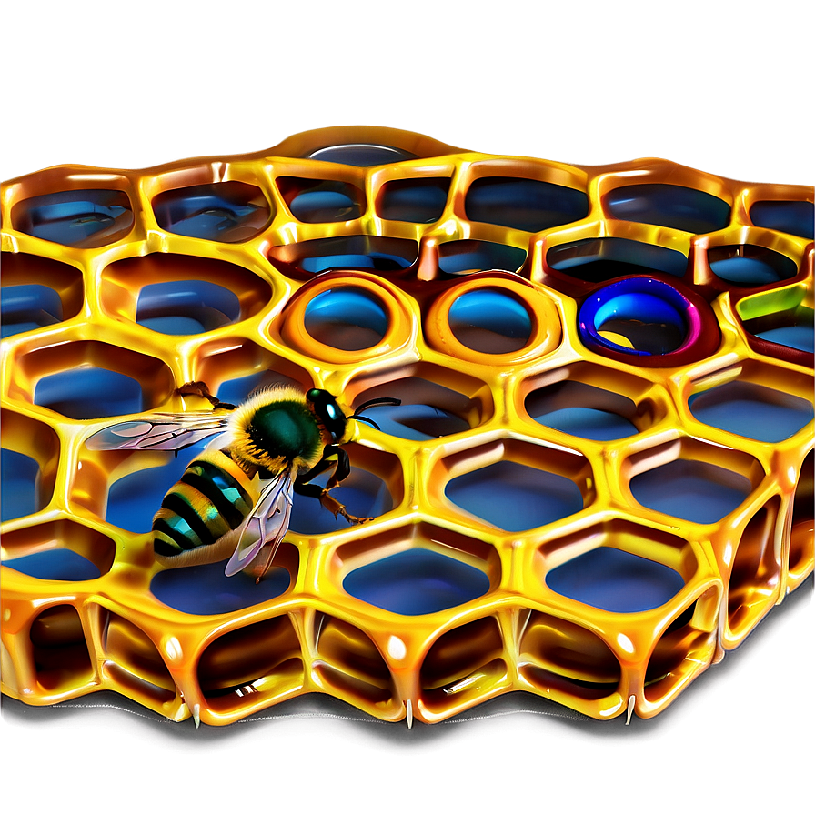 3d Honeycomb Model Png 66 PNG image