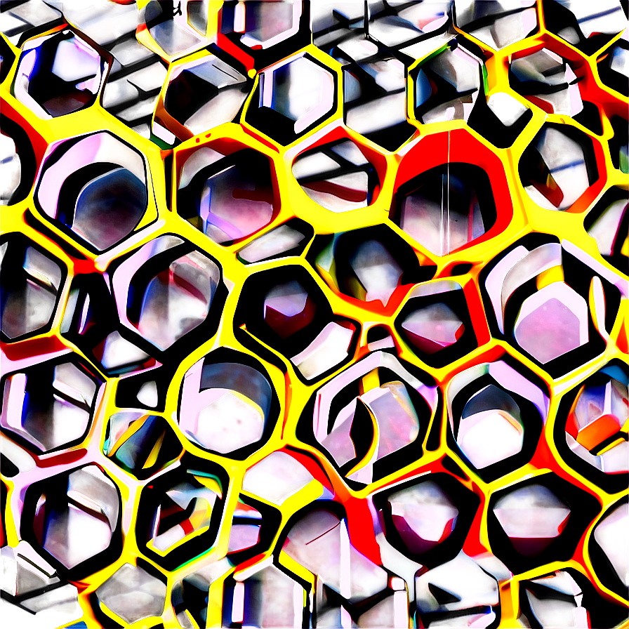 3d Honeycomb Pattern Png 24 PNG image