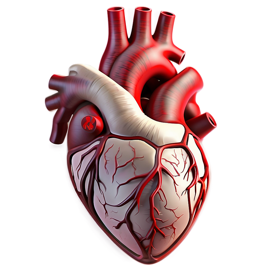 3d Human Heart Png Dwi12 PNG image