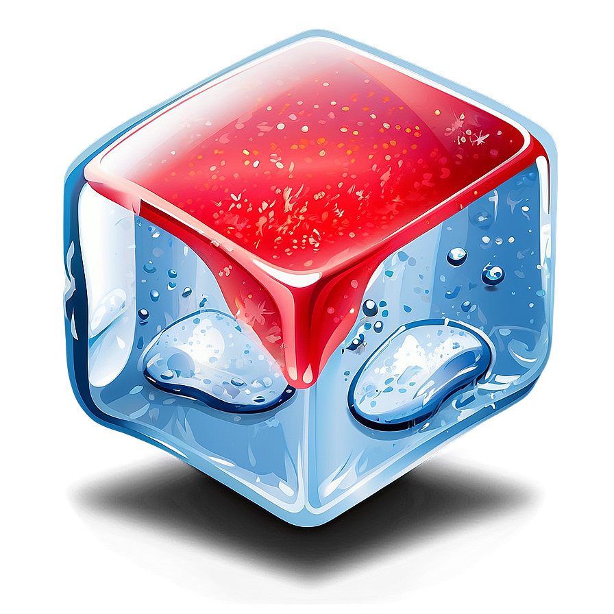 3d Ice Cube Clipart Png 05232024 PNG image