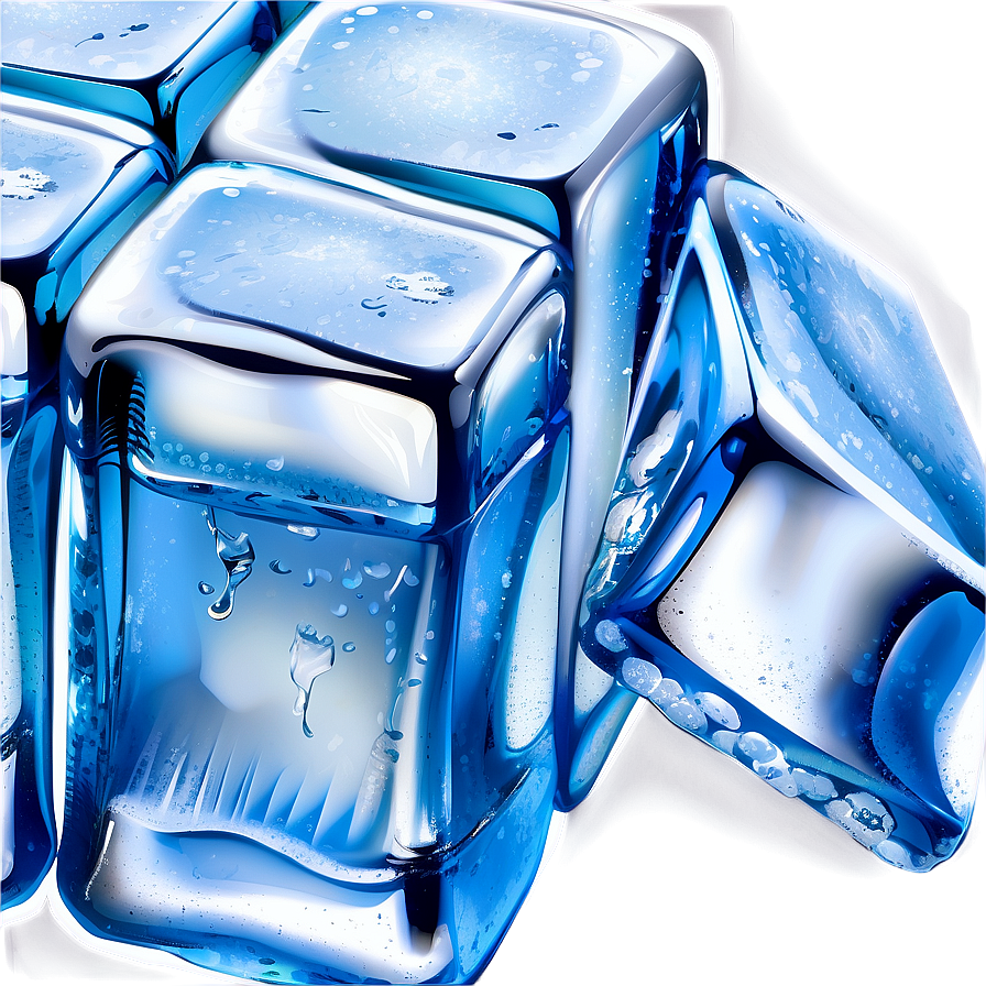 3d Ice Cube Clipart Png 95 PNG image