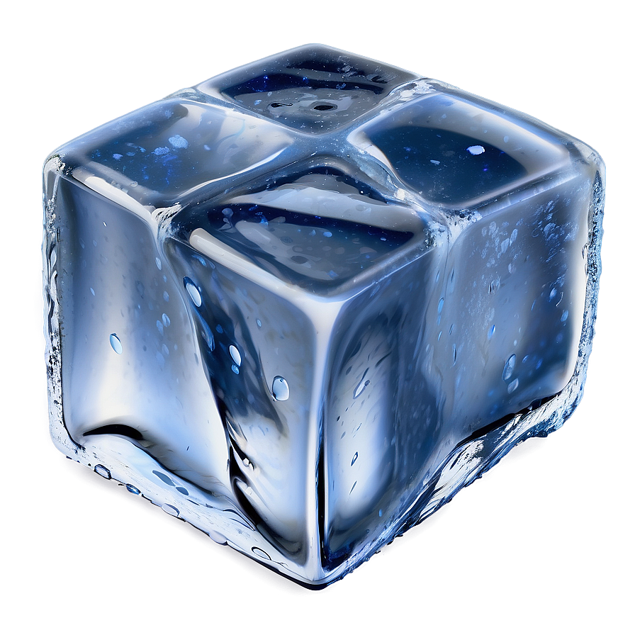 3d Ice Cube Clipart Png Hww37 PNG image