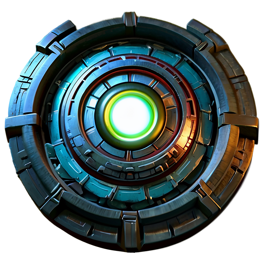 3d Iron Man Arc Reactor Png 06292024 PNG image