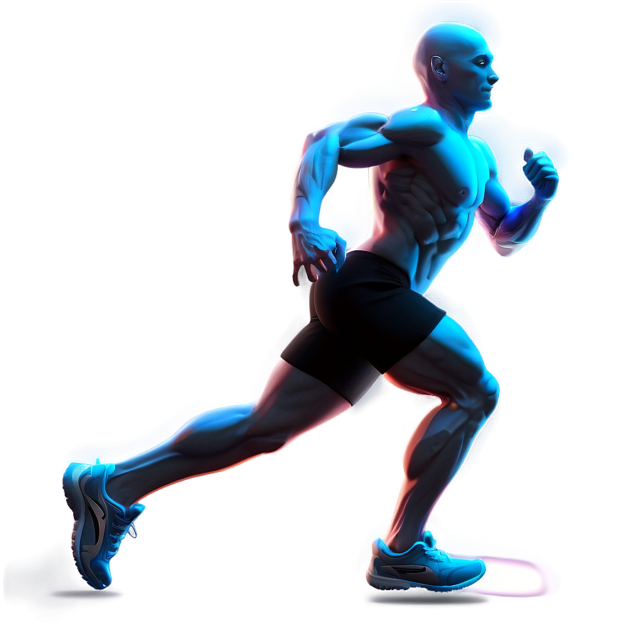 3d Man Running Png Kkn86 PNG image