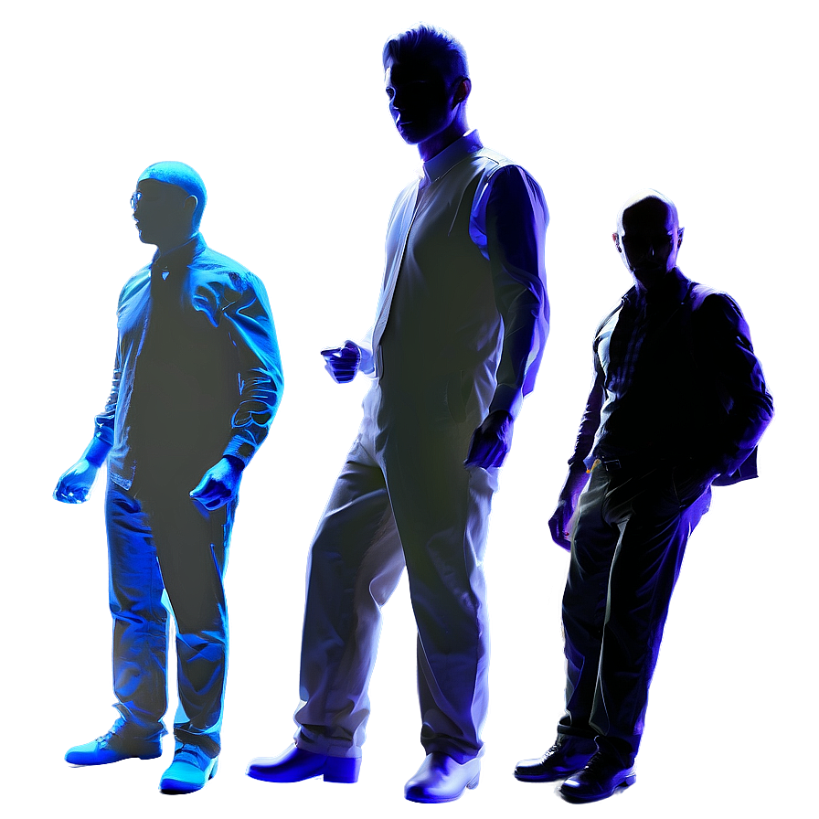 3d Man Silhouette Png Clp PNG image