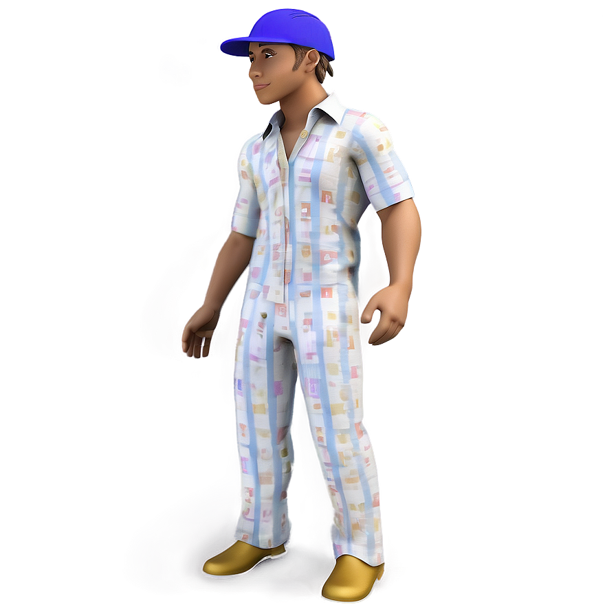 3d Man Standing Png 06272024 PNG image