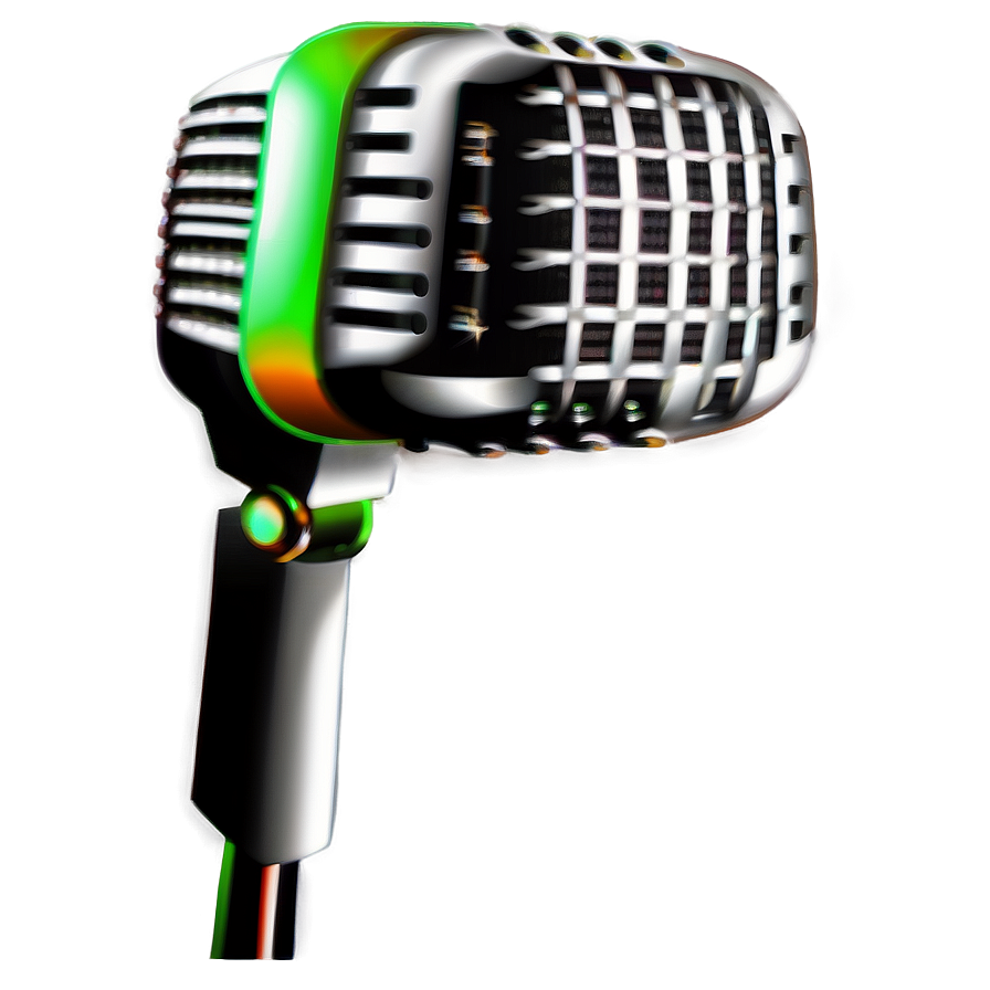3d Microphone Png 04292024 PNG image