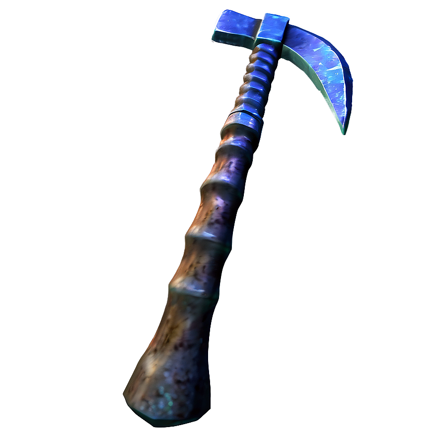 3d Model Of Diamond Pickaxe Png 17 PNG image