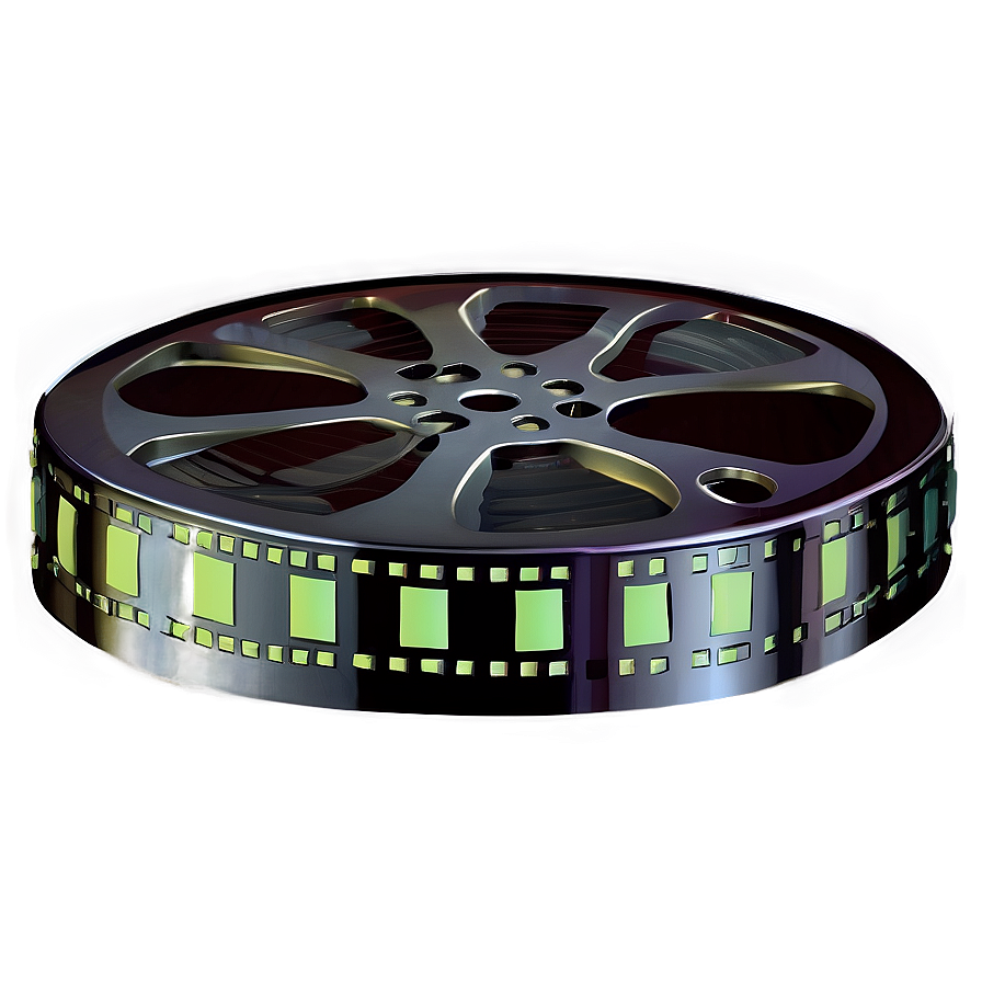 3d Movie Reel Png 06212024 PNG image