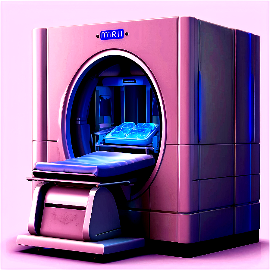 3d Mri Equipment Clipart Png 06252024 PNG image