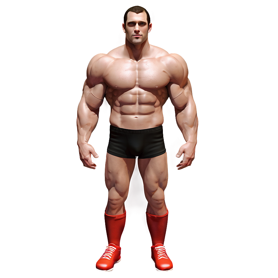 3d Muscle Man Png Cty22 PNG image