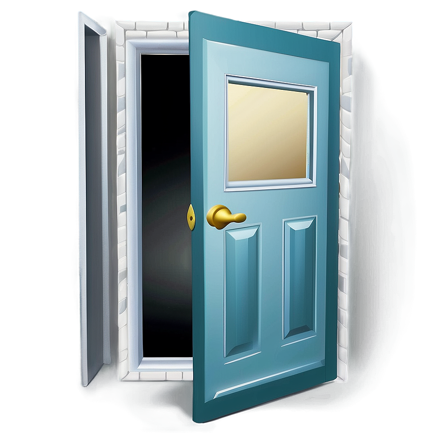 3d Open Door Graphic Png 17 PNG image