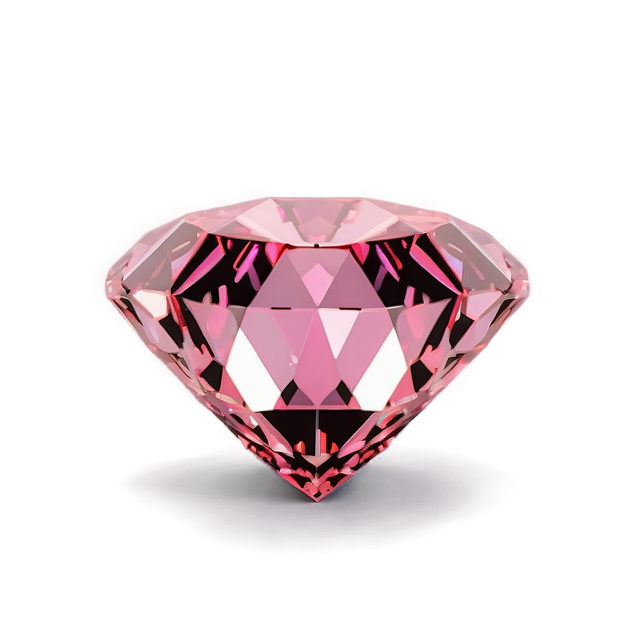 3d Pink Diamond Png 05032024 PNG image