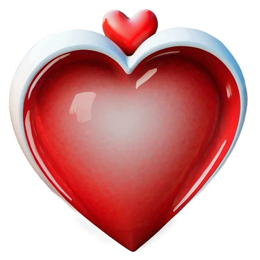 3d Red Heart Emoji Png Rkm87 PNG image