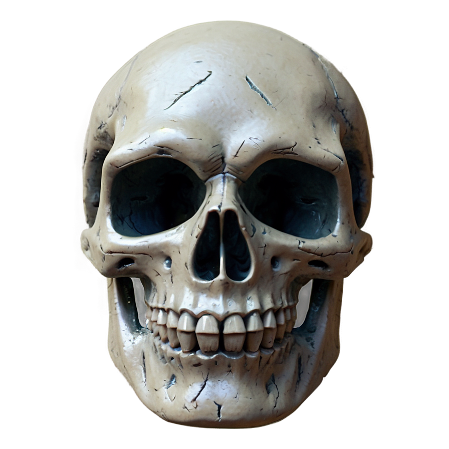 3d Render Skull Face Png Jwm PNG image