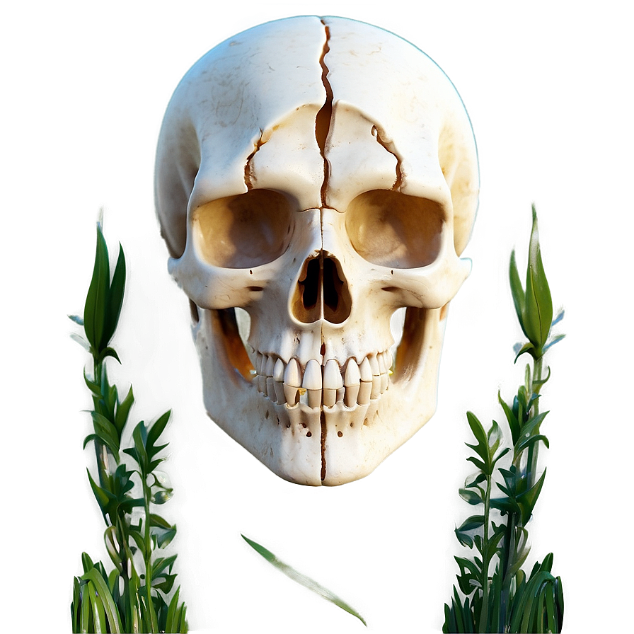 3d Render Skull Face Png Pfj PNG image