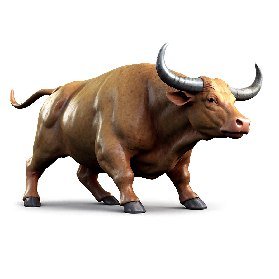 3d Rendered Bull Png Rlm56 PNG image