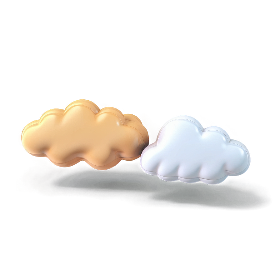 3d Rendered Cloud Png Ioj65 PNG image